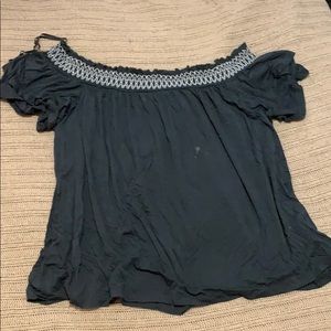 American Eagle off the shoulder top